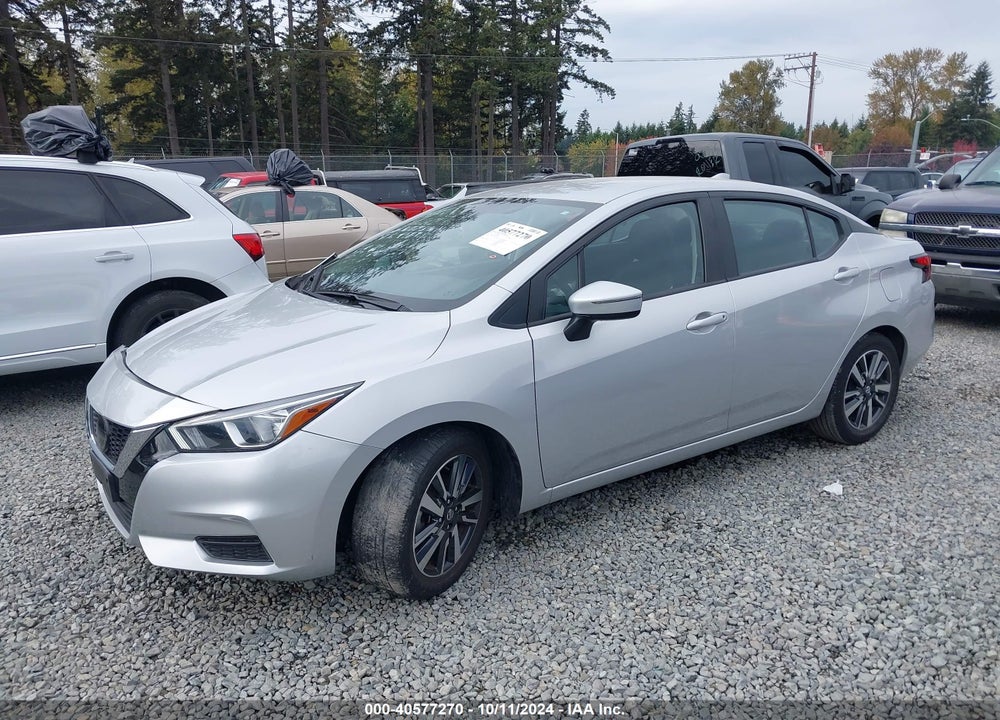 2021 NISSAN VERSA SV XTRONIC CVT VIN: 3N1CN8EV0ML827980