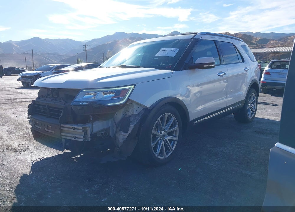 2017 FORD EXPLORER LIMITED VIN: 1FM5K7F83HGB40273