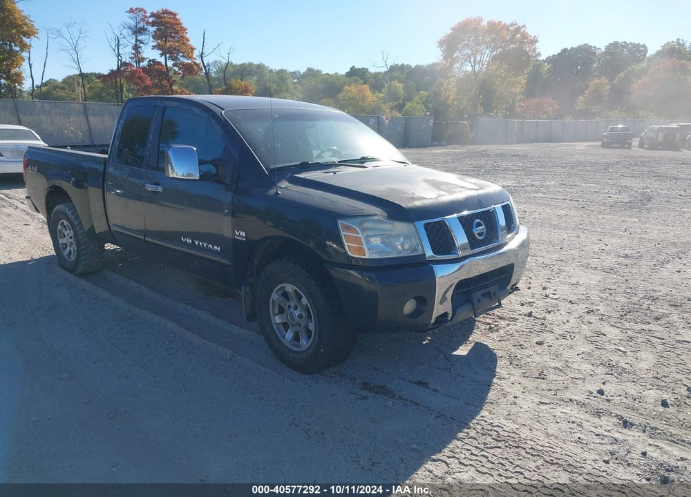 2004 NISSAN TITAN SE VIN: 1N6AA06B04N575750