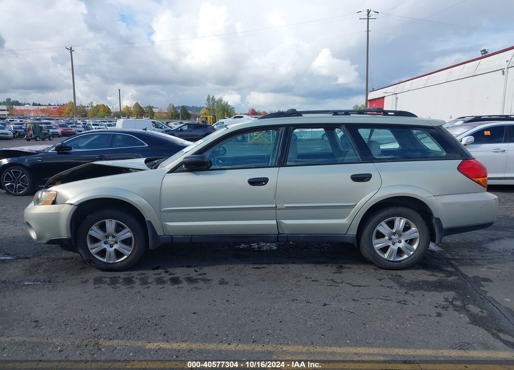 2005 SUBARU OUTBACK 2.5I VIN: 4S4BP61C357371387