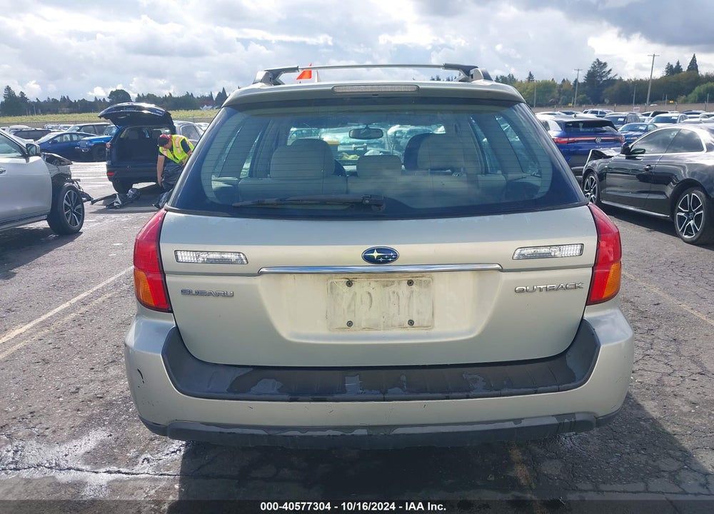 2005 SUBARU OUTBACK 2.5I VIN: 4S4BP61C357371387
