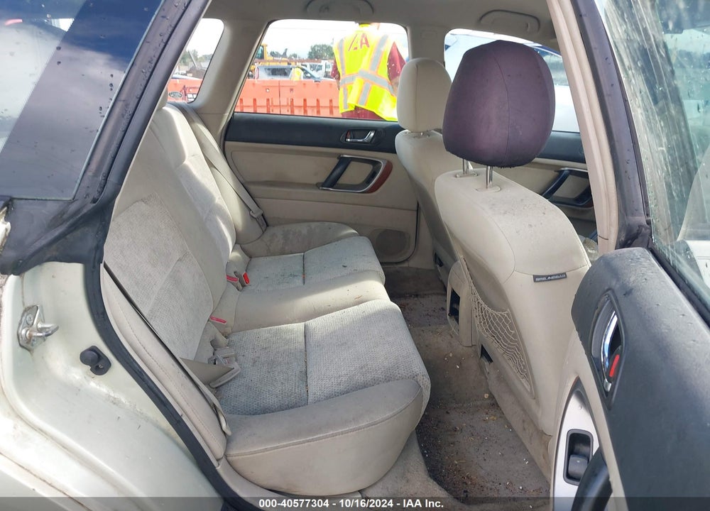 2005 SUBARU OUTBACK 2.5I VIN: 4S4BP61C357371387