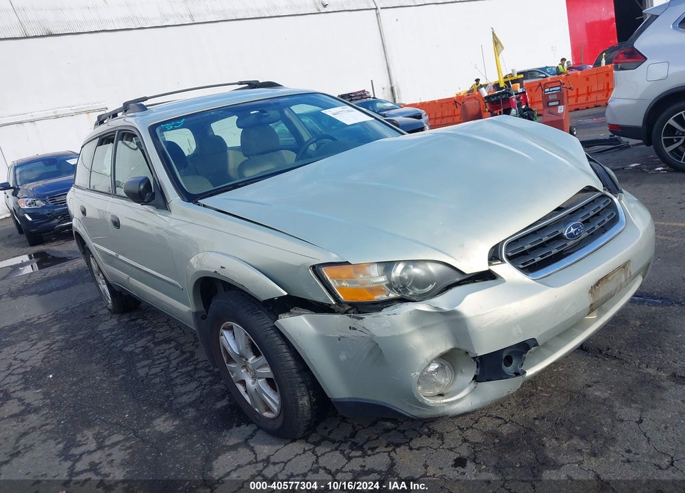 2005 SUBARU OUTBACK 2.5I VIN: 4S4BP61C357371387