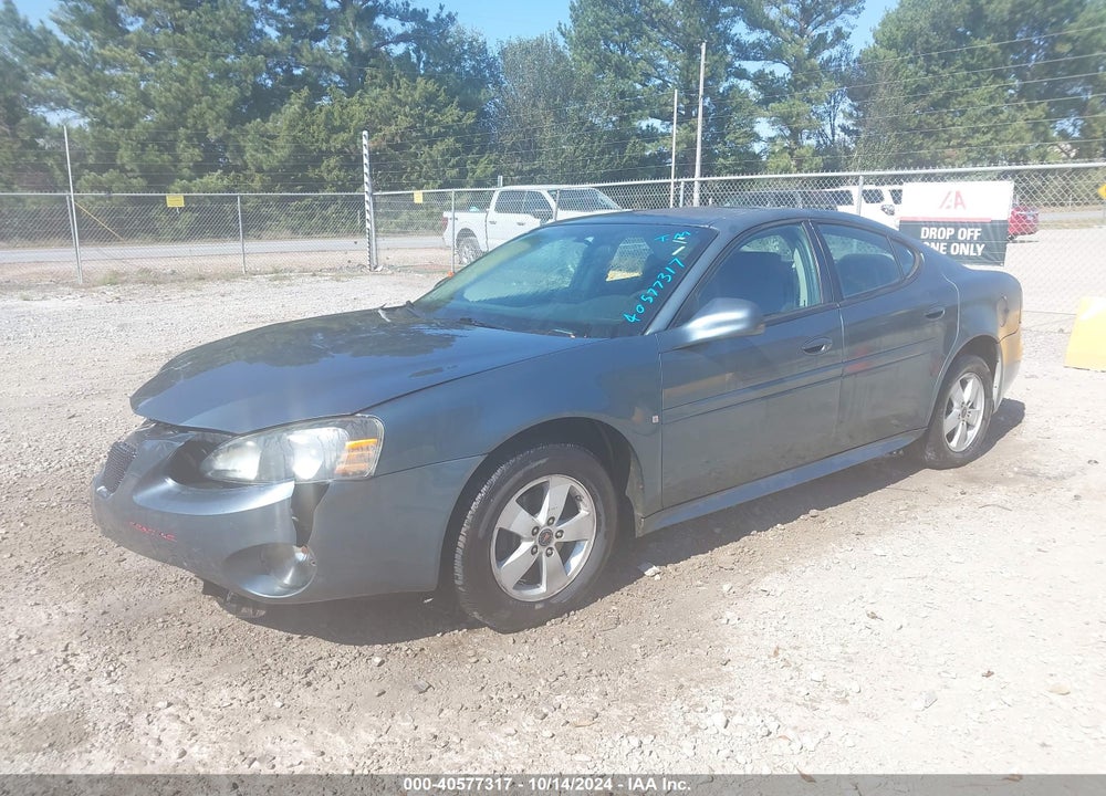 2006 PONTIAC GRAND PRIX VIN: 2G2WP552361249164
