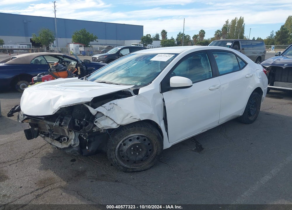2017 TOYOTA COROLLA LE VIN: 5YFBURHE4HP681542