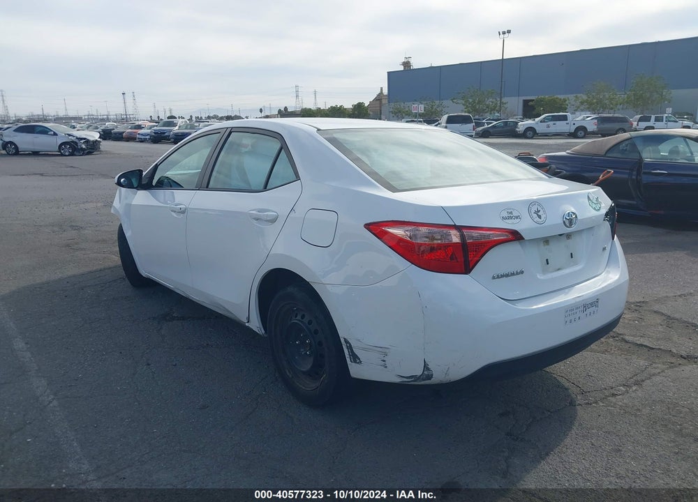 2017 TOYOTA COROLLA LE VIN: 5YFBURHE4HP681542