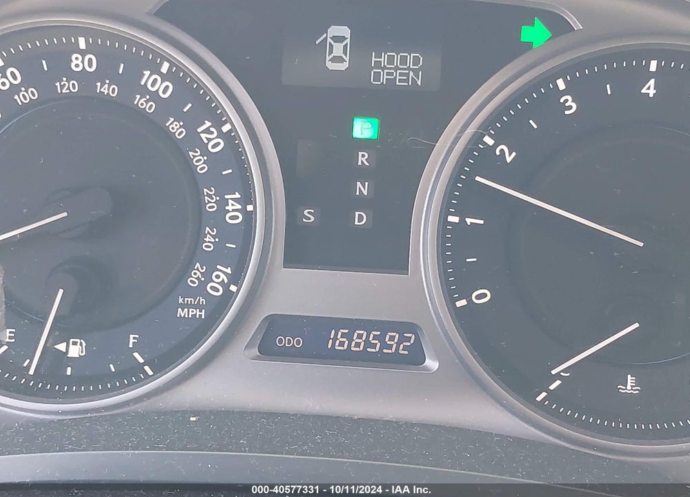 2010 LEXUS IS 250 VIN: JTHBF5C2XA5124295