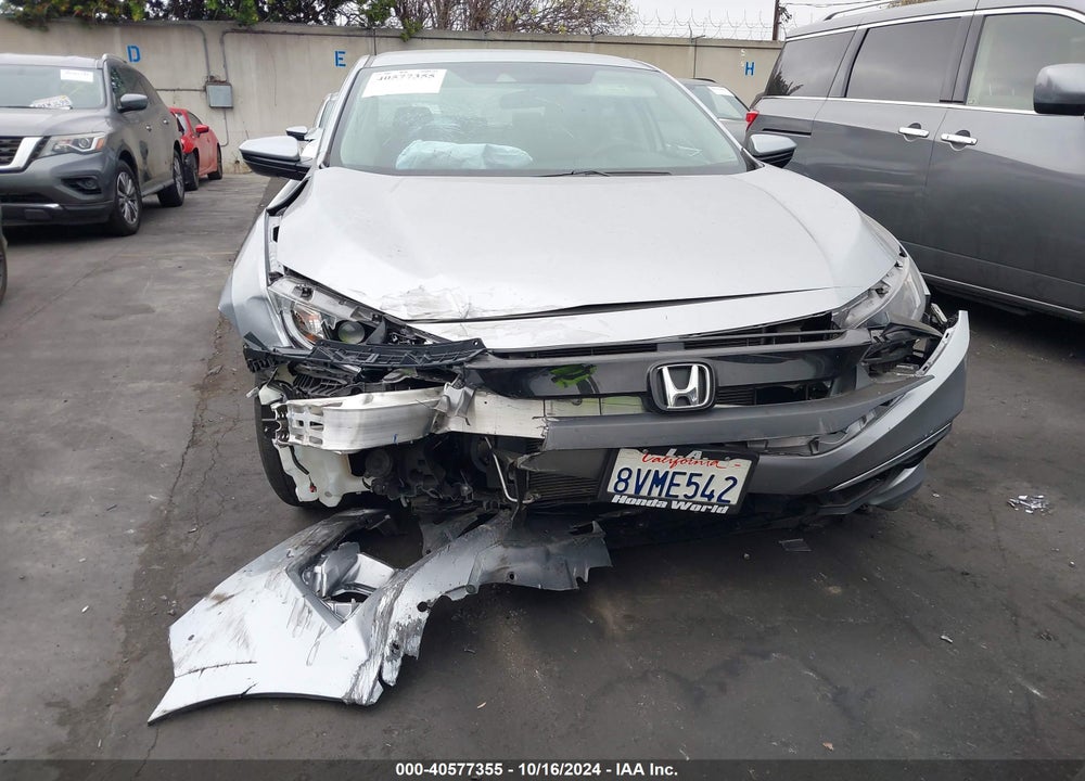 2020 HONDA CIVIC LX VIN: 2HGFC2F68LH581435