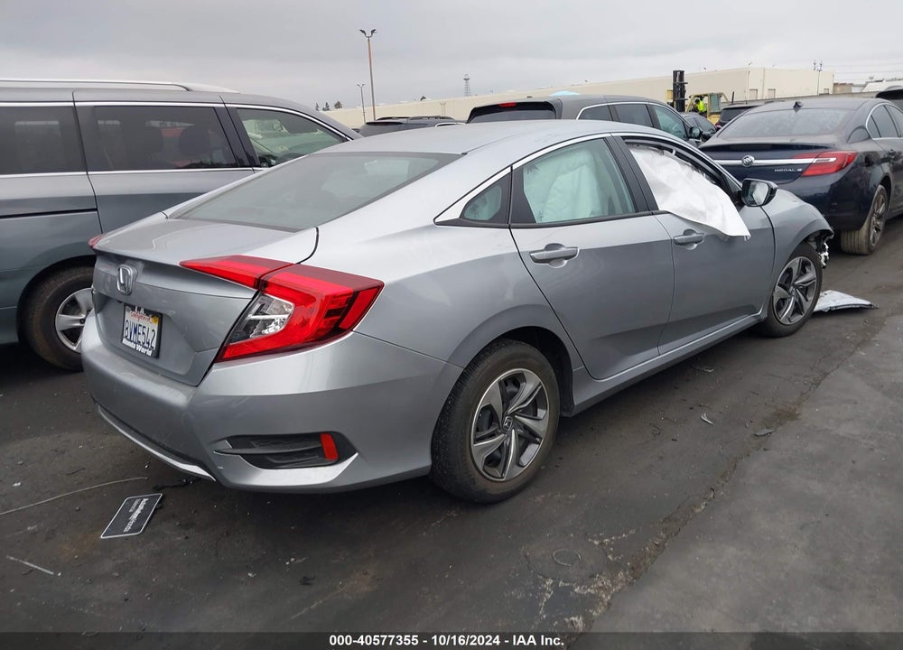 2020 HONDA CIVIC LX VIN: 2HGFC2F68LH581435