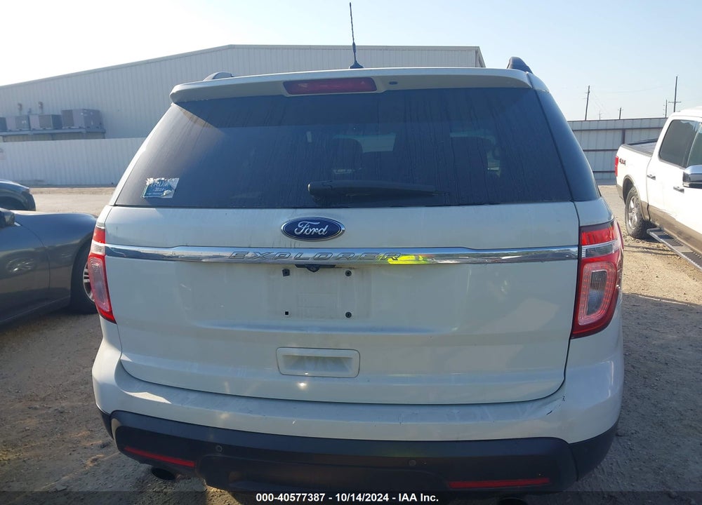 2012 FORD EXPLORER XLT VIN: 1FMHK7D96CGA01496