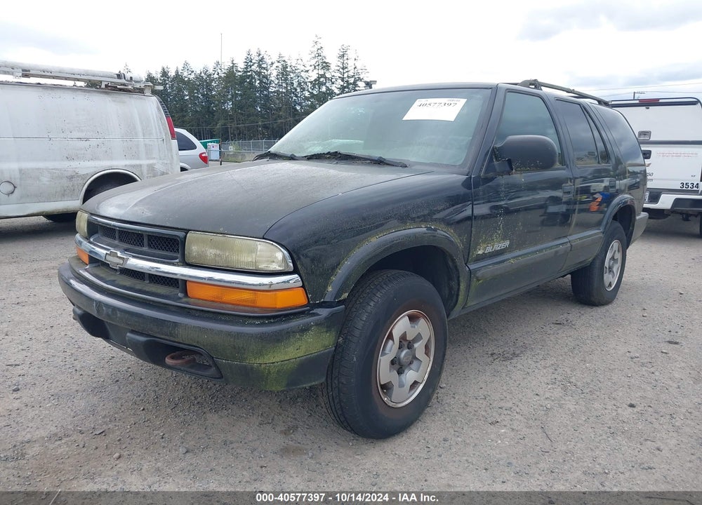 2004 CHEVROLET BLAZER LS VIN: 1GNDT13X84K120329