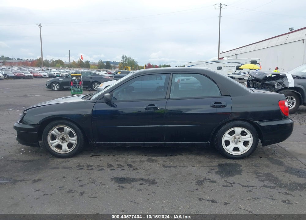 2004 SUBARU IMPREZA 2.5RS VIN: JF1GD67544G502312
