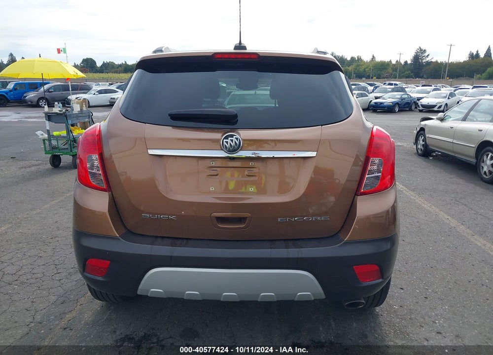 2016 BUICK ENCORE VIN: KL4CJASB0GB738730