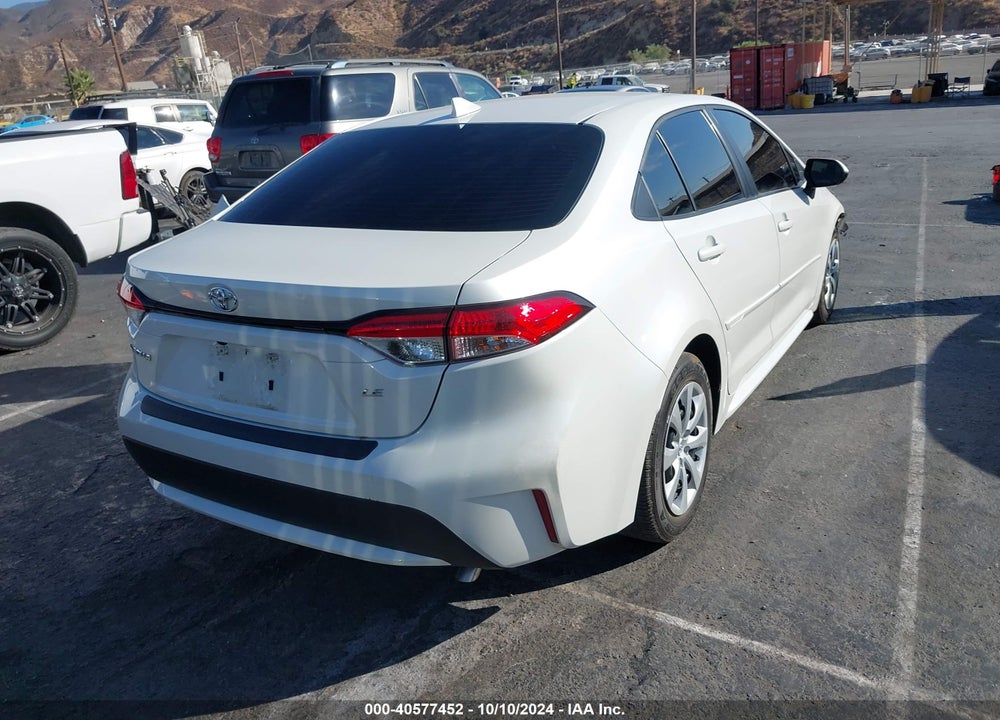 2020 TOYOTA COROLLA LE VIN: JTDEPRAEXLJ008167
