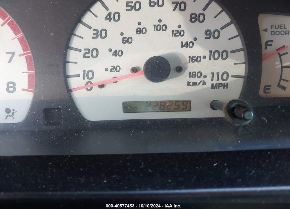 2001 TOYOTA TACOMA PRERUNNER VIN: 5TESM92N41Z725791