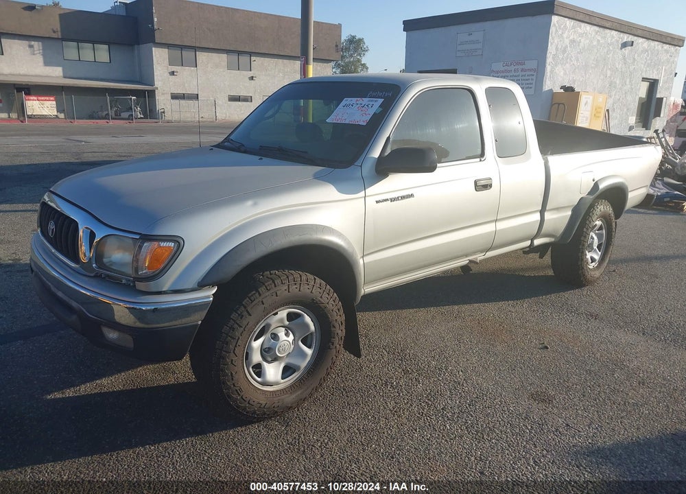 2001 TOYOTA TACOMA PRERUNNER VIN: 5TESM92N41Z725791