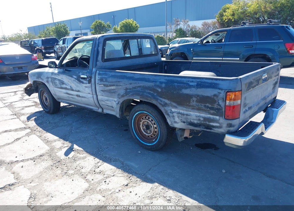 1989 TOYOTA PICKUP 1/2 TON SHT WHEELBASE DLX VIN: JT4RN81P8K0025203