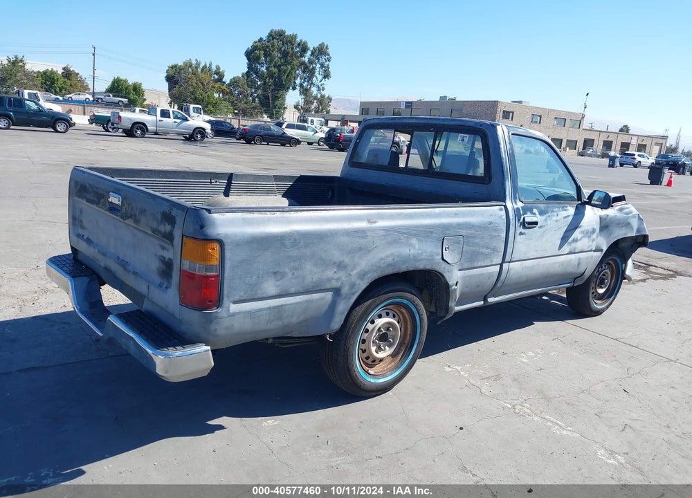 1989 TOYOTA PICKUP 1/2 TON SHT WHEELBASE DLX VIN: JT4RN81P8K0025203