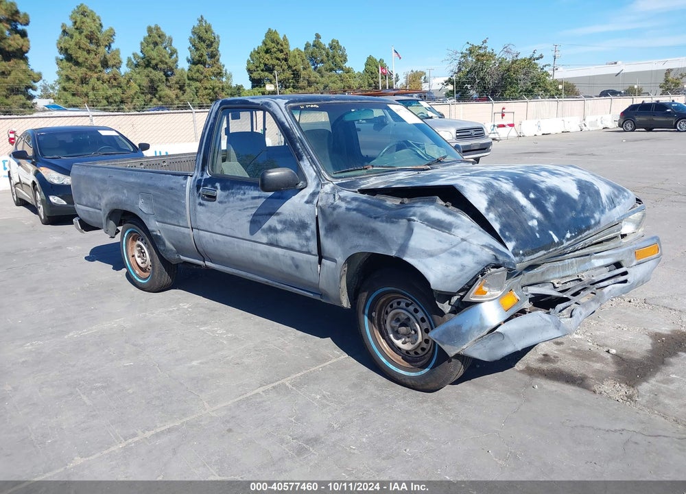 1989 TOYOTA PICKUP 1/2 TON SHT WHEELBASE DLX VIN: JT4RN81P8K0025203