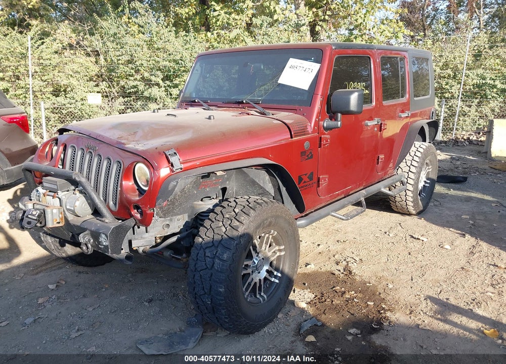 2008 JEEP WRANGLER UNLIMITED X VIN: 1J4GA39128L626596