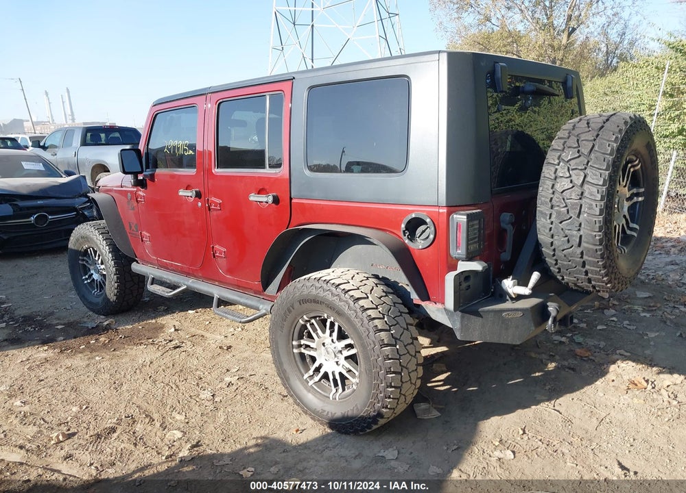 2008 JEEP WRANGLER UNLIMITED X VIN: 1J4GA39128L626596