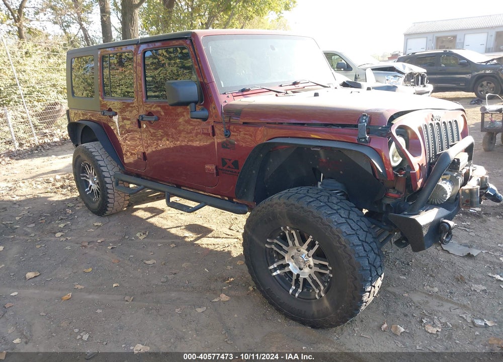 2008 JEEP WRANGLER UNLIMITED X VIN: 1J4GA39128L626596