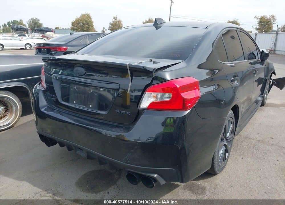 2020 SUBARU WRX VIN: JF1VA1A64L9801340