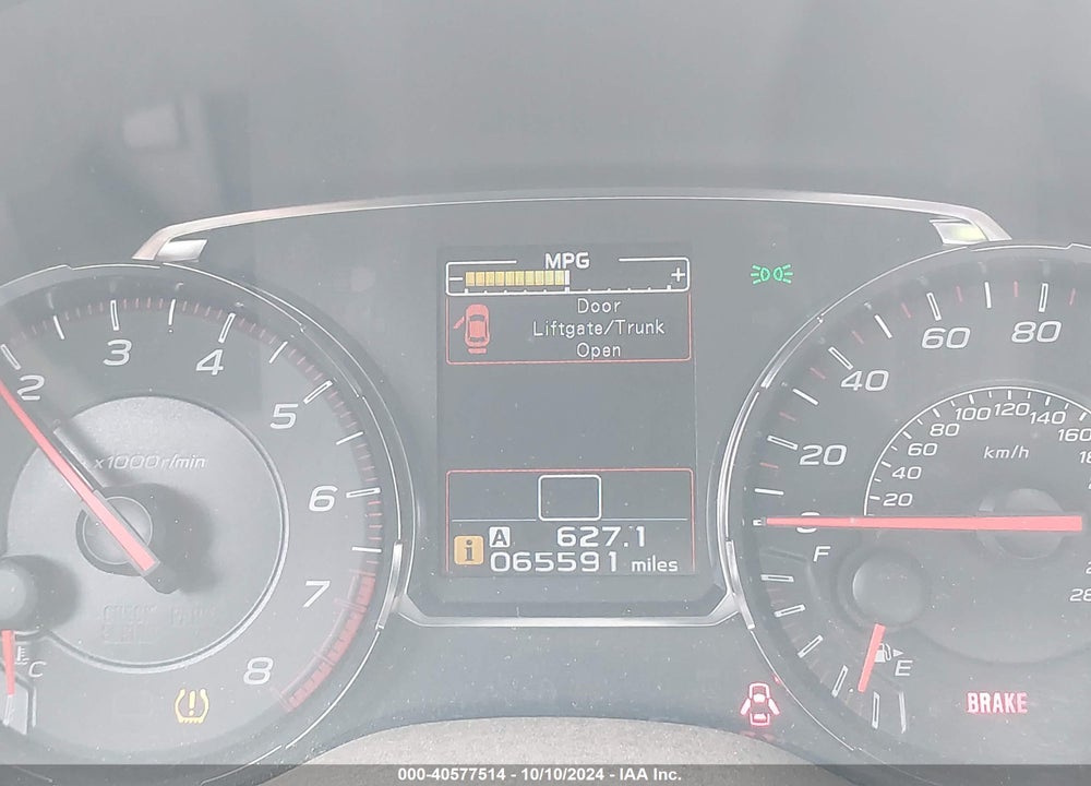 2020 SUBARU WRX VIN: JF1VA1A64L9801340