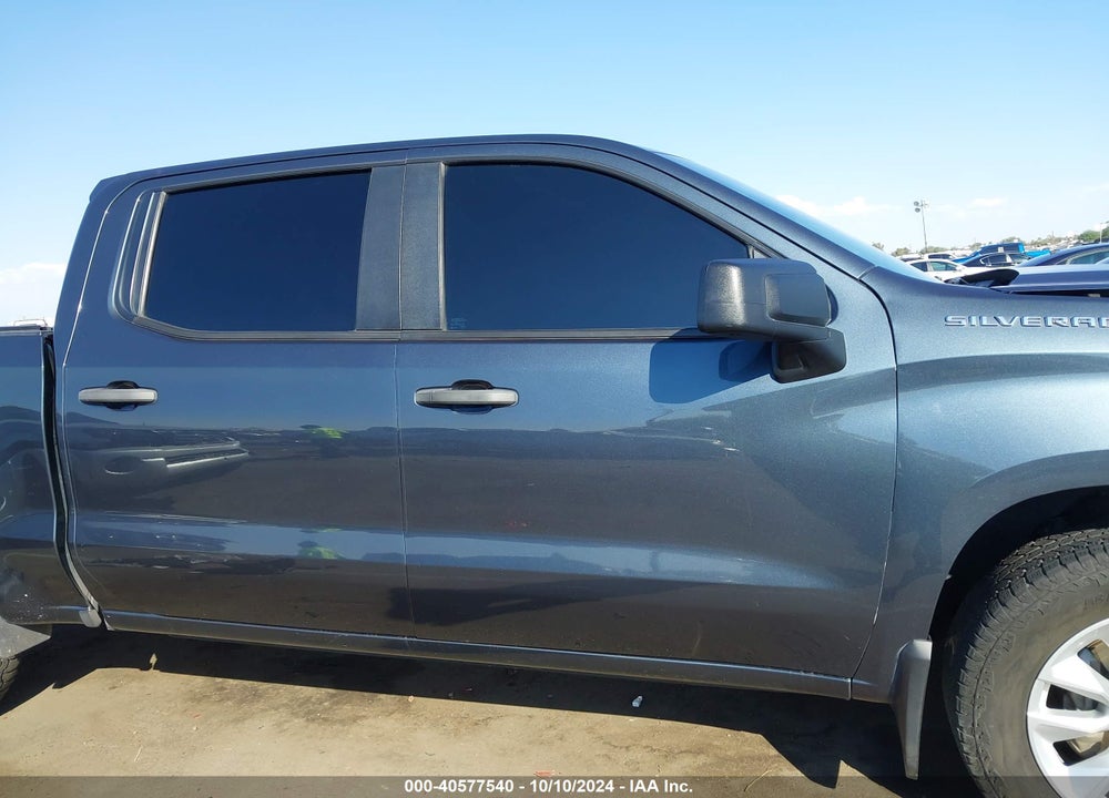 2021 CHEVROLET SILVERADO 1500 2WD SHORT BED CUSTOM VIN: 3GCPWBEF4MG137241