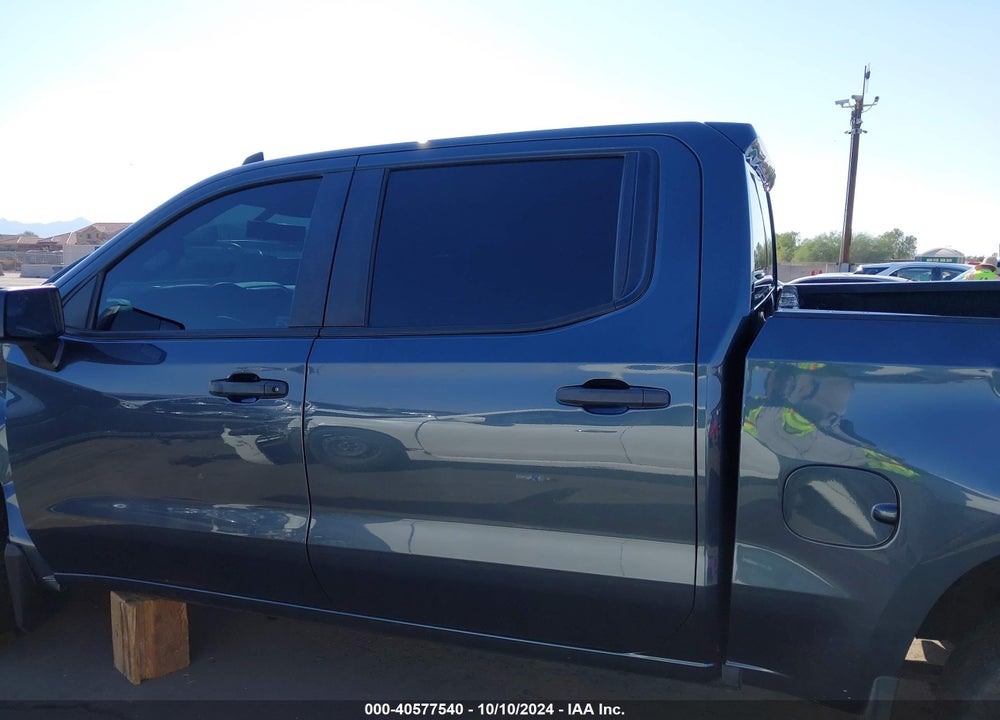 2021 CHEVROLET SILVERADO 1500 2WD SHORT BED CUSTOM VIN: 3GCPWBEF4MG137241