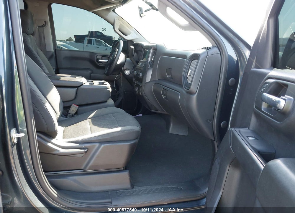 2021 CHEVROLET SILVERADO 1500 2WD SHORT BED CUSTOM VIN: 3GCPWBEF4MG137241