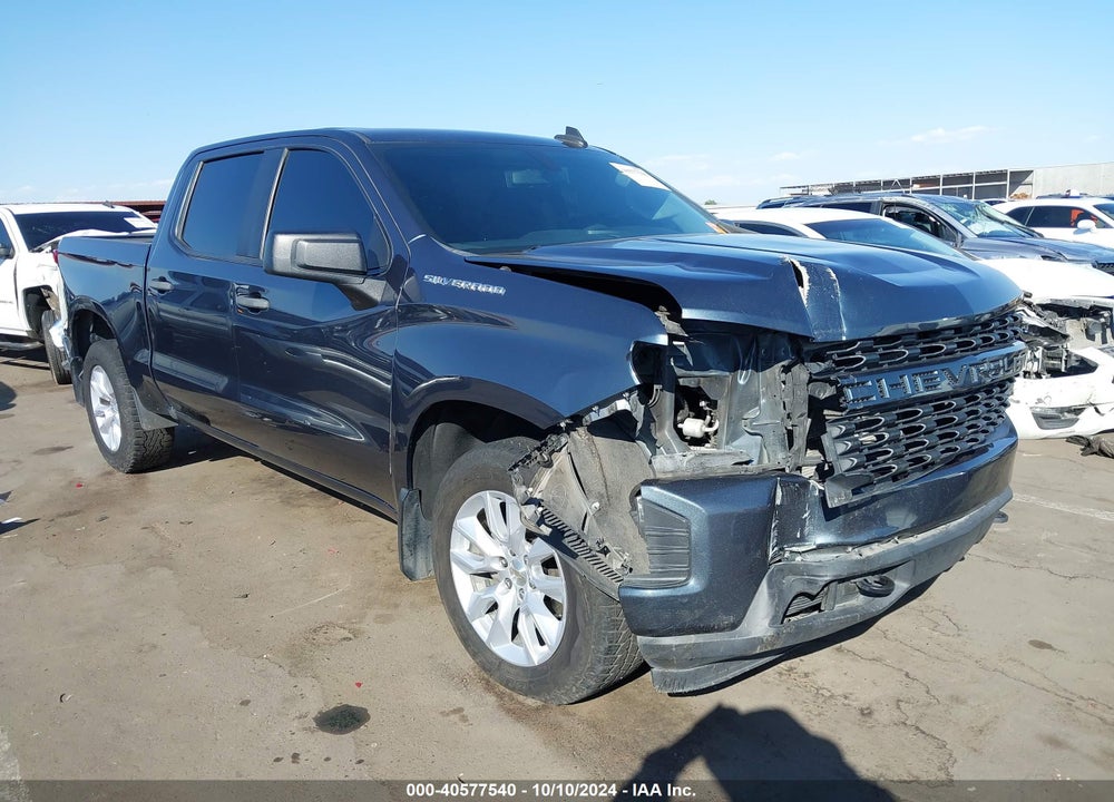 2021 CHEVROLET SILVERADO 1500 2WD SHORT BED CUSTOM VIN: 3GCPWBEF4MG137241
