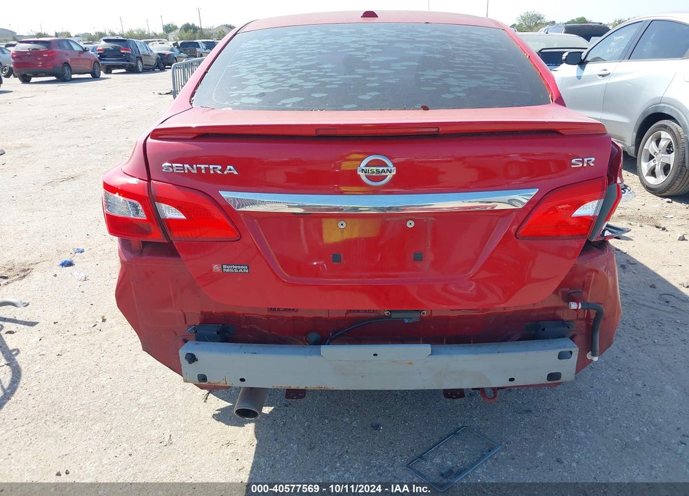 2017 NISSAN SENTRA SR VIN: 3N1AB7APXHY399605