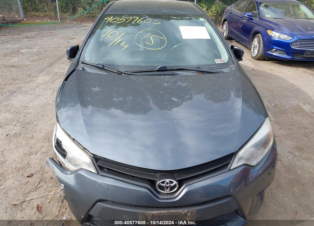 2015 TOYOTA COROLLA L VIN: 2T1BURHEXFC358223