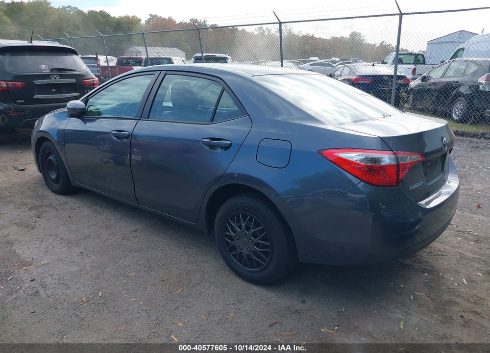 2015 TOYOTA COROLLA L VIN: 2T1BURHEXFC358223