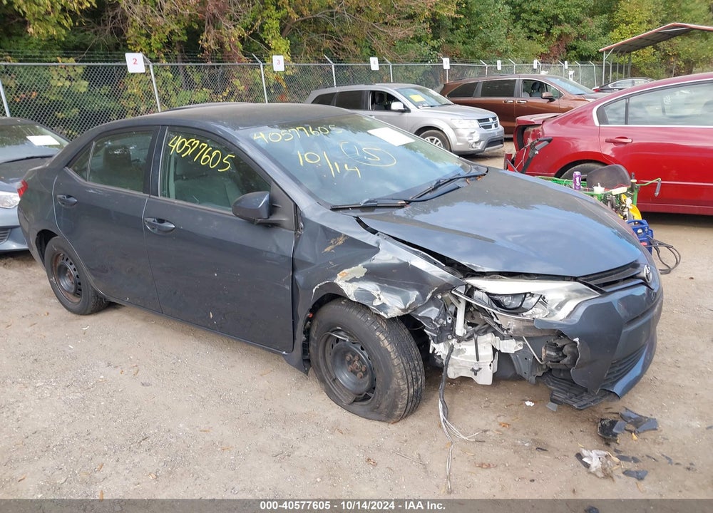 2015 TOYOTA COROLLA L VIN: 2T1BURHEXFC358223