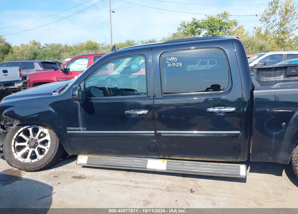 2012 GMC SIERRA 1500 DENALI VIN: 3GTP2XE26CG127038