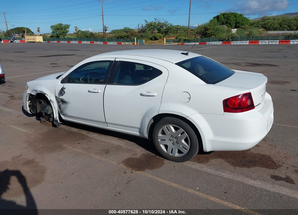 2011 DODGE AVENGER EXPRESS VIN: 1B3BD4FB6BN598793