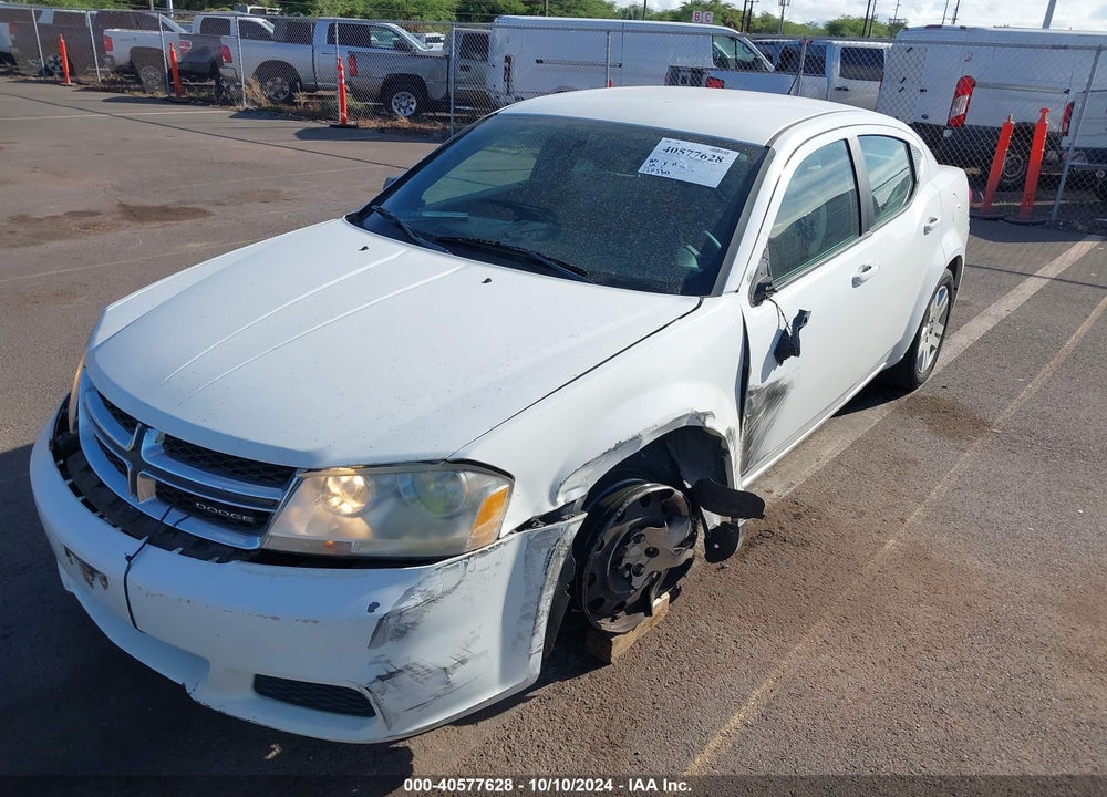 2011 DODGE AVENGER EXPRESS VIN: 1B3BD4FB6BN598793