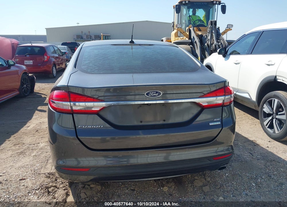 2017 FORD FUSION SE VIN: 3FA6P0HD9HR305513