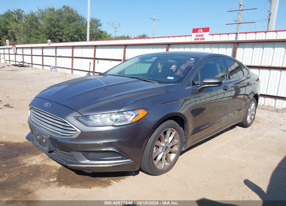 2017 FORD FUSION SE VIN: 3FA6P0HD9HR305513