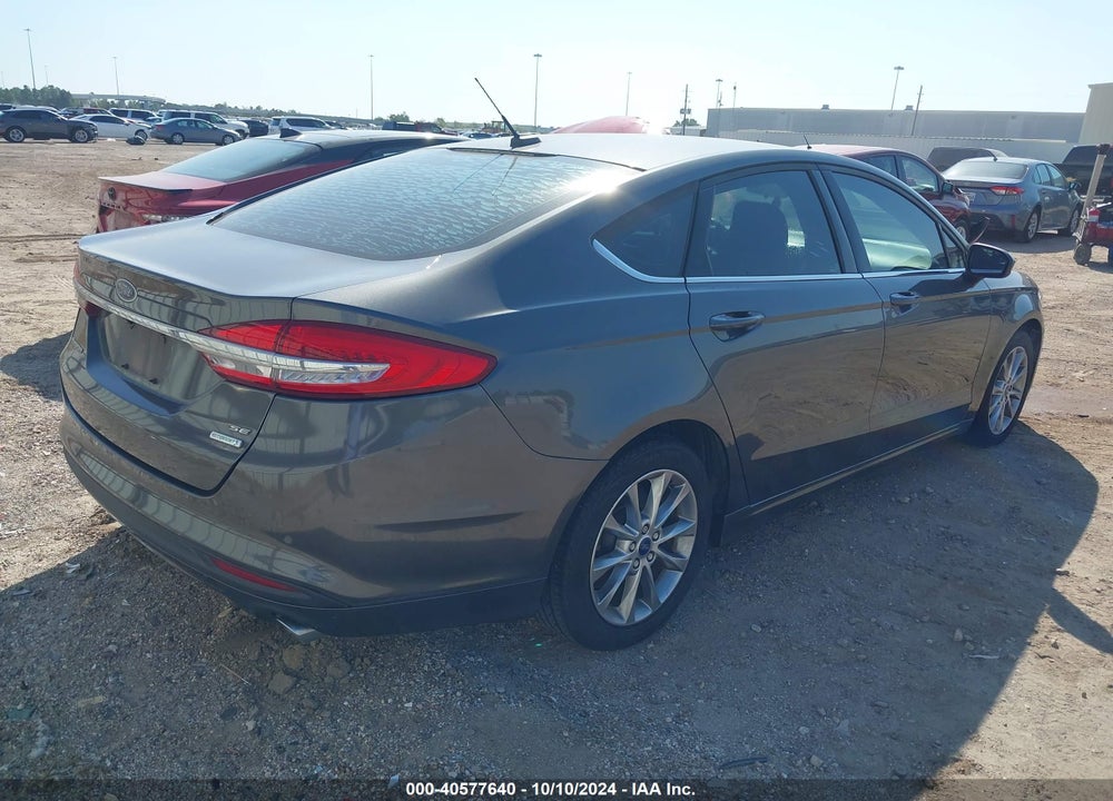 2017 FORD FUSION SE VIN: 3FA6P0HD9HR305513