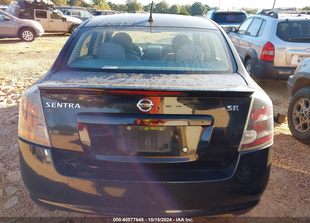 2011 NISSAN SENTRA 2.0SR VIN: 3N1AB6AP6BL622706