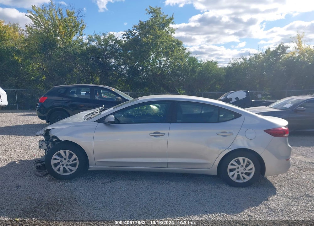 2018 HYUNDAI ELANTRA SE VIN: 5NPD74LF9JH294801