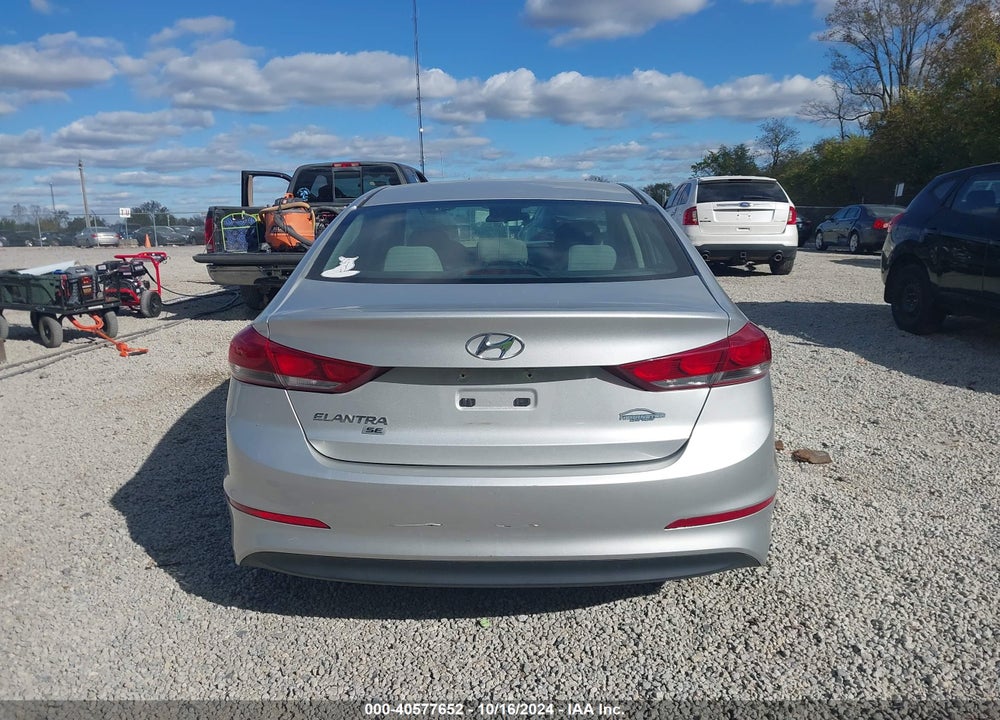 2018 HYUNDAI ELANTRA SE VIN: 5NPD74LF9JH294801