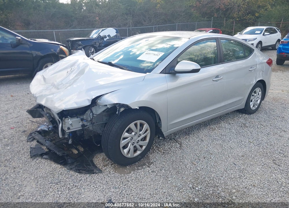 2018 HYUNDAI ELANTRA SE VIN: 5NPD74LF9JH294801