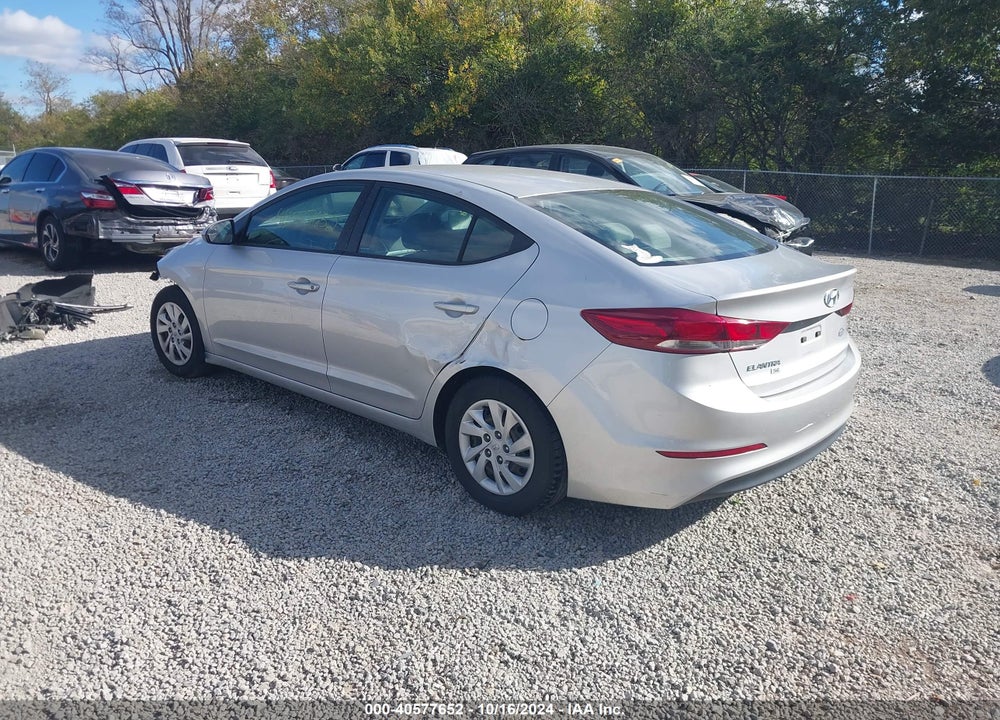 2018 HYUNDAI ELANTRA SE VIN: 5NPD74LF9JH294801