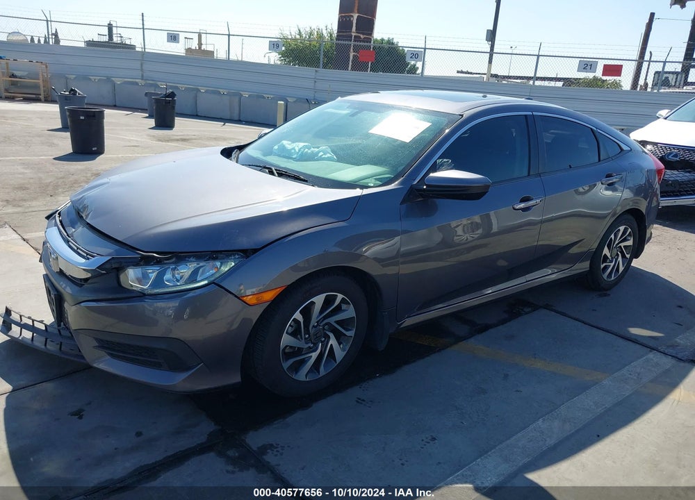 2017 HONDA CIVIC EX VIN: 2HGFC2F72HH503992