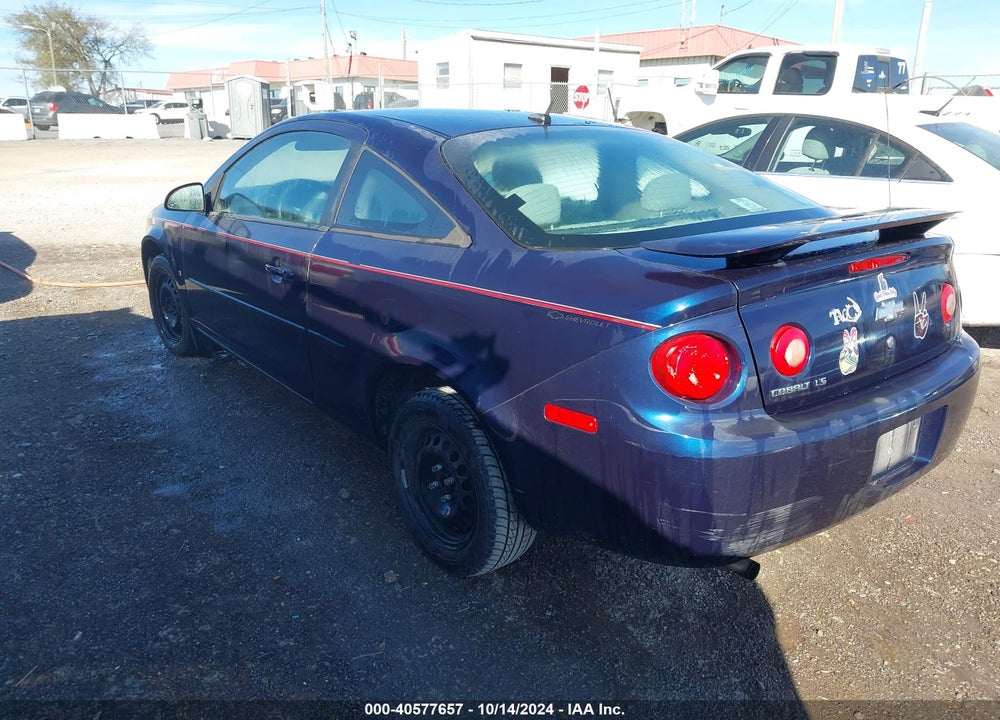 2009 CHEVROLET COBALT LS VIN: 1G1AS18H897172191