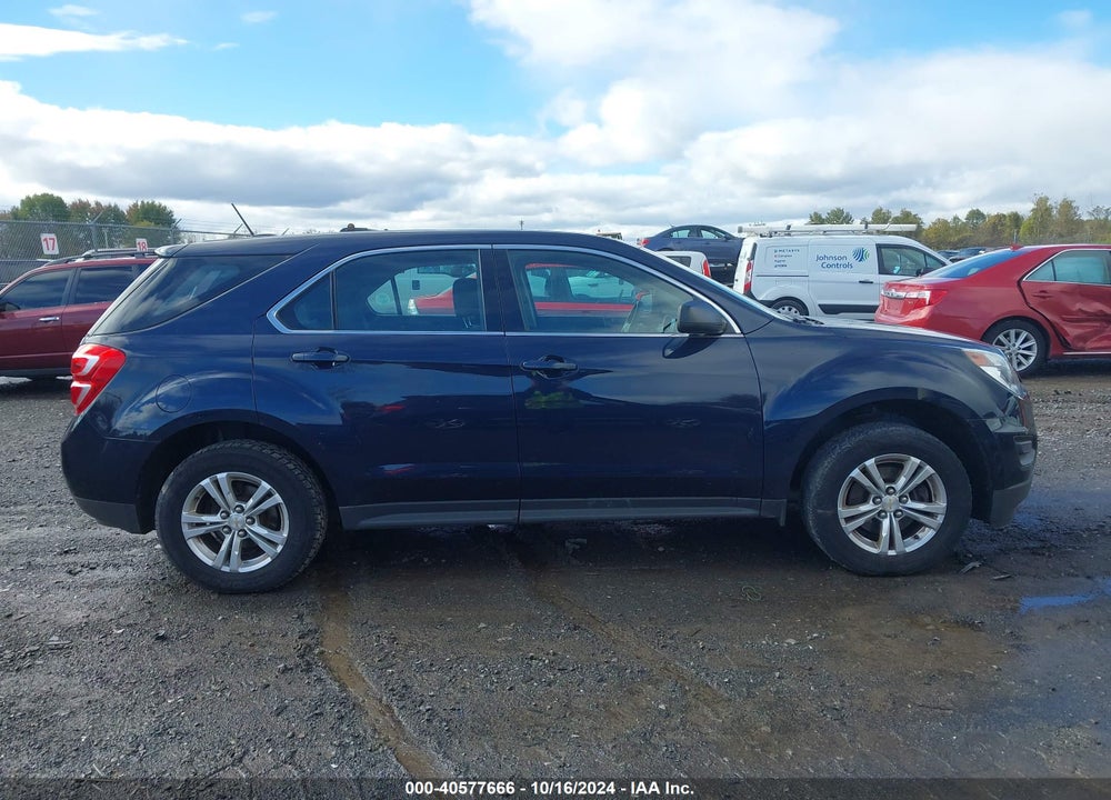 2016 CHEVROLET EQUINOX LS VIN: 2GNALBEK7G1185414